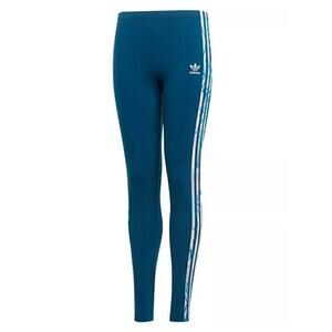 adidas Originals Big Girls' Marble Striped Leggings, NWT, Medium (11-12Y)